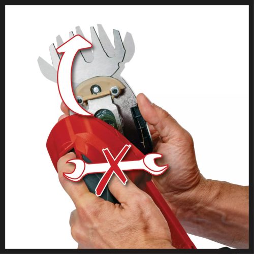 EINHELL GE-CG 18 Li-Solo akkumulátoros fű-és sövényvágó olló  18V  20cm  (akku és töltő nélkül)