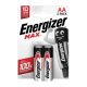 ENERGIZER AA B2 Max alkáli ceruzaelem   (2db/bliszter)