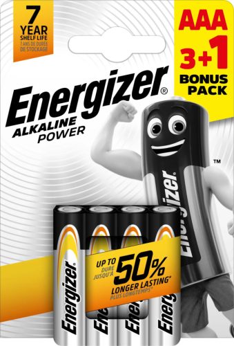 ENERGIZER Power alkáli mikroelem  AAA  B3+1