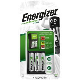 ENERGIZER Akkutöltő Quattro Maxi + 4db 2000mAh AA elem