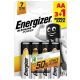 ENERGIZER Power alkáli ceruzaelem  AA  B3+1