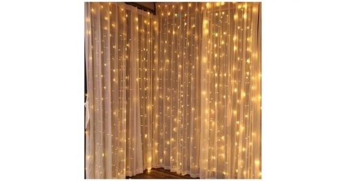 ENTAC Karácsonyi függöny IP44 300 LED 3*3m 8F