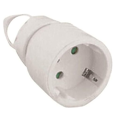 EUROLAMP földelt lengő aljzat - fehér