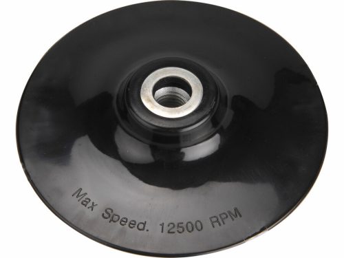 EXTOL Craft Gumitányér sarokcsiszolóhoz, 125mm, M14, kemény