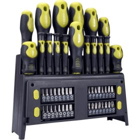   EXTOL Craft csavarhúzó készlet műanyag tartóállványon  CrV  49db