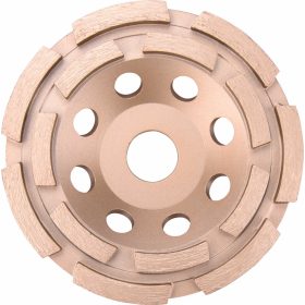   EXTOL Industrial Gyémántcsiszoló korong, 125mm*22,2mm, kétsoros