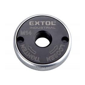   EXTOL Industrial Gyorsszorító anya sarokcsiszolókhoz, pattintó anya, M14