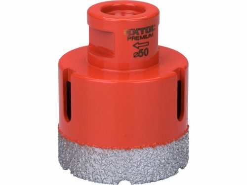 EXTOL Premium körkivágó csempére, gyémánt vágóéllel  50mm*M14  sarokcsiszolóba fogható