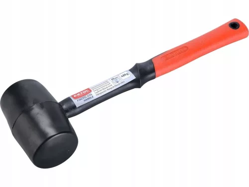EXTOL Premium Gumikalapács, átmérő 70mm  fekete