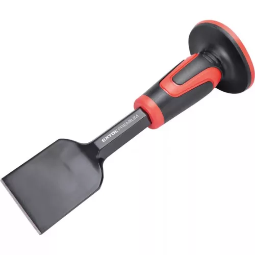EXTOL Premium Laposvéső, CV, 250*60mm, erős Duál műanyag kézvédővel, homokfúvott