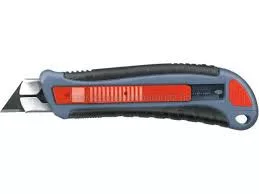 EXTOL Premium PVC vágókés, 1 db trapézpengével, automata penge visszahúzás