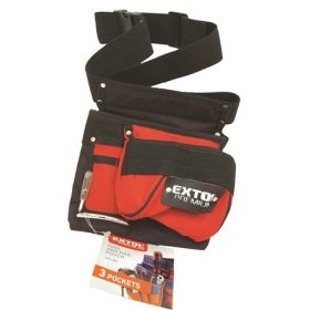   EXTOL Premium Szerszámtartó öv, 3+2 zseb, nylon szövet, műanyag csat