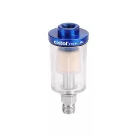 EXTOL Premium Mini levegőszűrő, maximum 8bar  1/4˝  48ml