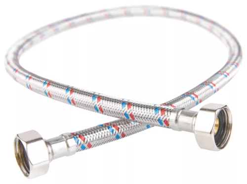 FERRO Flexibilis bekötőcső  1/2" - 1/2"  45cm  BB