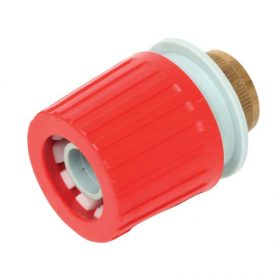   FESTA Rosa tömlő összekötő 1", műanyag, sárgaréz