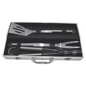   FIELDMANN FZG 9014 Barbecue/grill szett (villa, lapát, fogó) kofferben