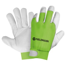   FIELDMANN FZO 5010 munkavédelmi kesztyű - zöld/fehér, méret: 10/XL
