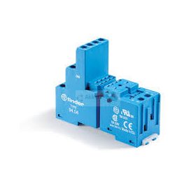   FINDER Reléfoglalat 55.32/34-hez csavaros DIN sín 35mm 94.04