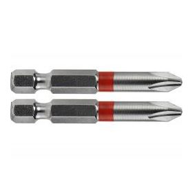   FORTUM Behajtóhegy S2 acél, PH 2*50mm  bliszteren  2 darabos