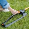 FISKARS Solid négyszög esőztető 150-300m2 - fekete