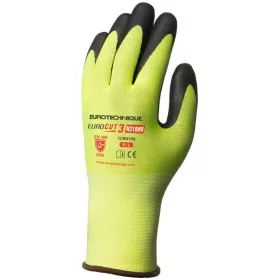   Eurotechnique Eurocut 3 Vágásbiztos mikrohabosított tenyér, sárga, méret: 10
