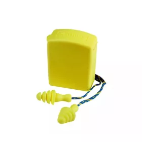   Earline Sárga zsinóros, lamellás füldugó + doboz SNR (30db/doboz)