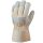 EP Bőrkesztyű, téli, színes színmarha, fehér vászon kézhát, méret: 10