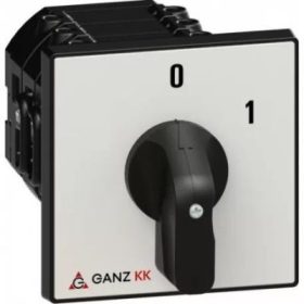   GANZ Terhelés be-ki kapcsoló 3 pólus 63A előlapra KK2-63-6002