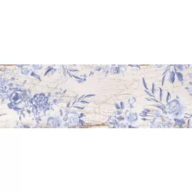   Gorenje Ceramics Nostalgia White DC Flower csempe 25*75cm MS 1,5m2/doboz