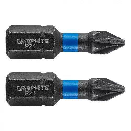 GRAPHITE Csavarhúzó bit  PZ1  2db/csom