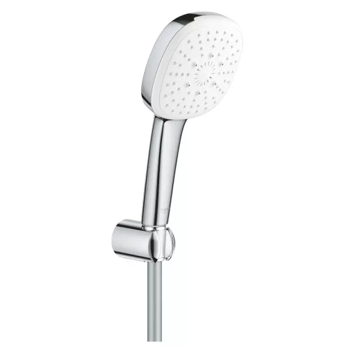 GROHE Tempesta Cube 110 fali tartós zuhanyszett, 3 féle vízsugárral - króm