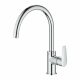 GROHE BauEdge konyhai csaptelep, magasított, C-kifolyóval  1/2" - króm