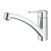 GROHE BauEco egykaros mosogatócsaptelep, alacsony kifolyó  1/2" - króm