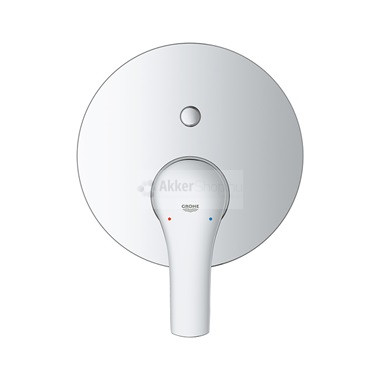 GROHE Eurosmart egykaros kád/zuhanyvezérlő, 2 utas váltóval - króm