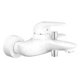   Eurostyle 2015 OHM bath exp egykaros kádtöltő-és zuhanycsap fehér/króm ÁRCSÖKKENTETT