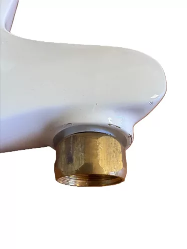 Eurostyle 2015 OHM bath exp egykaros kádtöltő-és zuhanycsap fehér/króm ÁRCSÖKKENTETT