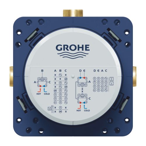 GROHE Rapido Smartbox univerzális beépítődoboz falsík mögötti zuhanyvezérlőhöz  1/2"