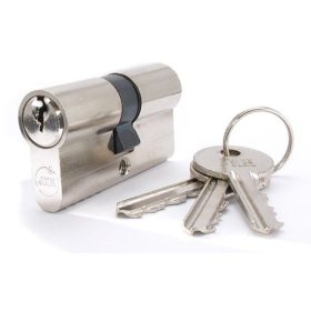 HBZ Cilinderbetét 30*35 mm 3 kulcsos króm