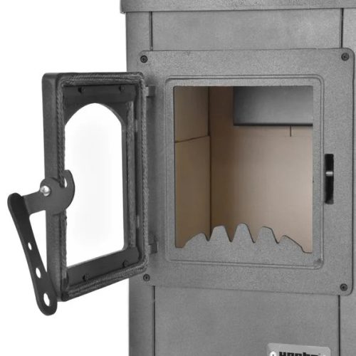 Hecht VERVIS Szilárd tüzelésű kályha  5-7kW  40*46*90cm üvegajtós