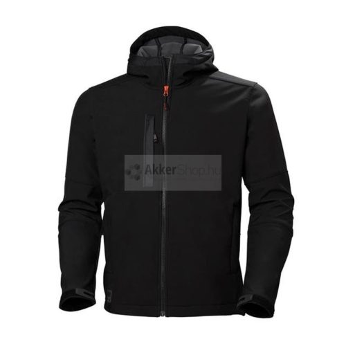 HELLY HANSEN Kensington kapucnis Softshell kabát -fekete, méret: 3XL