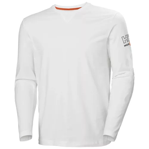 HELLY HANSEN Kensington hosszú ujjú póló - fehér, méret: XXXL