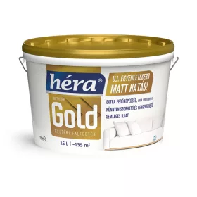 HÉRA Gold beltéri falfesték - matt fehér  15 l