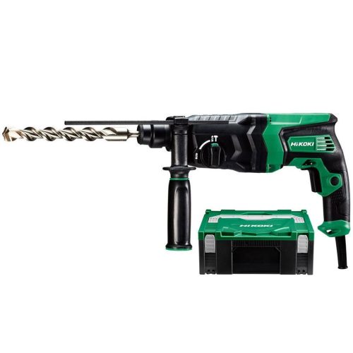 HIKOKI DH26PB2W1Z fúrókalapács kofferben  830W  2,9J  HSC