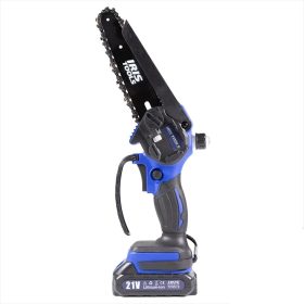   IRIS TOOLS ITCM-100 Akkus olajozós láncfűrész, ágvágó szett (táska+fűrész+2 akku+töltő)   21V