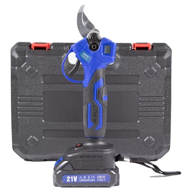 IRIS Tools IT SM-100 akkus metszőolló szett (táska+metszőolló+2akku+töltő)