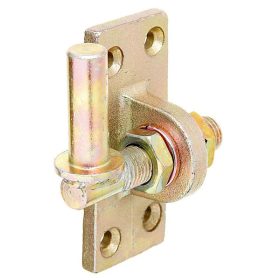   Pántcsap felcsavarozható, állítható, d=16mm, sárga horgany  - JKH