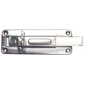 Épülettolózár egyenes lakatolható 100mm horganyzott