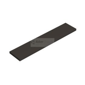 Lebegőpolc 120x25 cm fekete