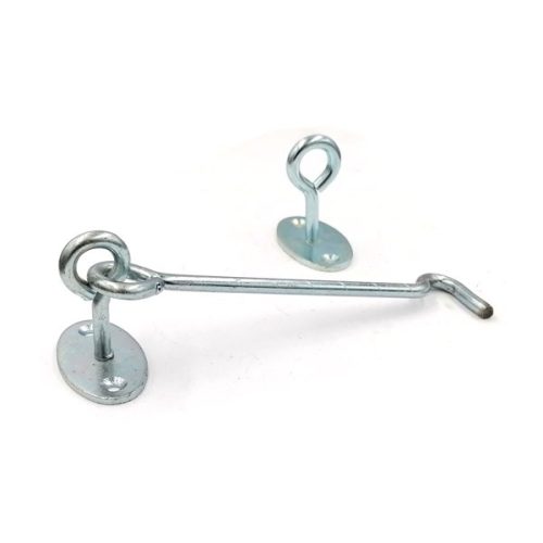 ajtókapocs talpas szemmel 12cm horg.