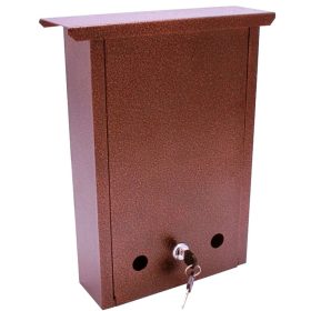 Postaláda utcai nosztalgia záras barna